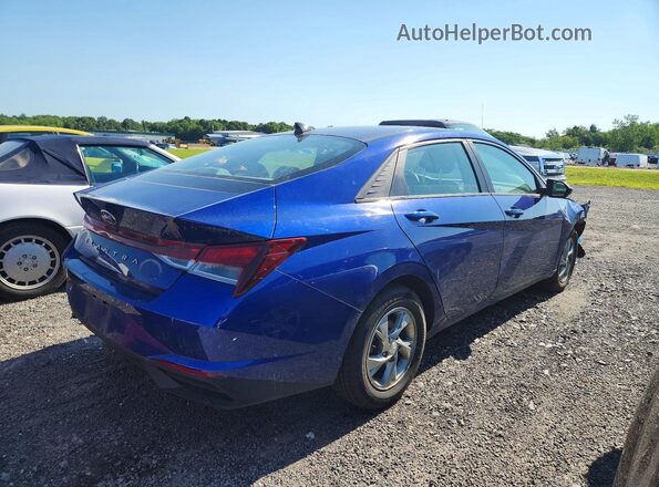 5NPLL4AG8PH117300 2023 HYUNDAI ELANTRA Blue Задня права чверть