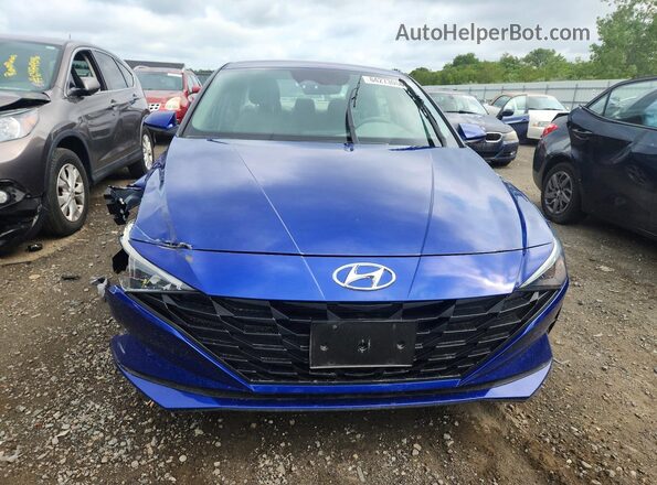 5NPLL4AG8PH117300 2023 HYUNDAI ELANTRA Blue Вид спереду