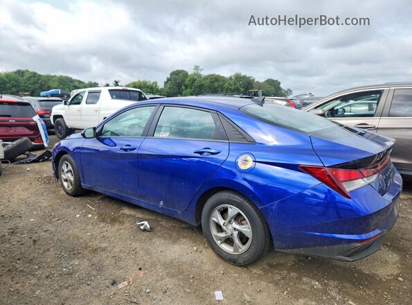 5NPLL4AG8PH117300 2023 HYUNDAI ELANTRA Blue Задня ліва чверть