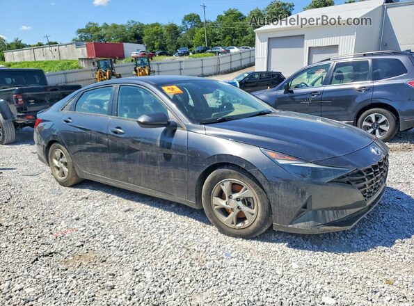 5NPLL4AG9MH015709 2021 HYUNDAI ELANTRA Gray Передня права чверть