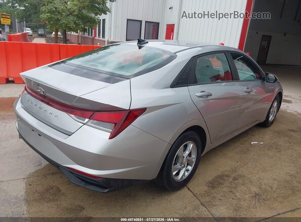 5NPLL4AG9MH042084 2021 HYUNDAI ELANTRA Silver Tył prawy