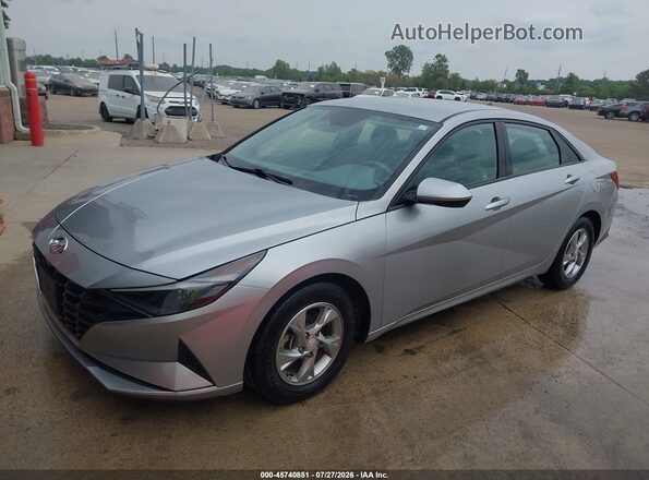 5NPLL4AG9MH042084 2021 HYUNDAI ELANTRA Silver Przód lewy