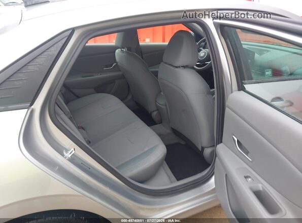 5NPLL4AG9MH042084 2021 HYUNDAI ELANTRA Silver Widok naklejki z numerem VIN