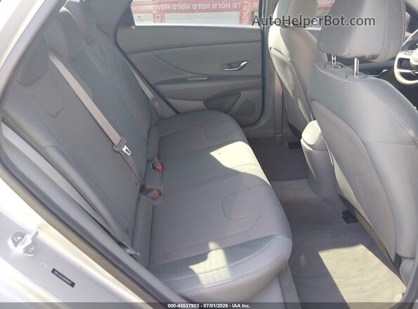 5NPLL4AG9MH044417 2021 HYUNDAI ELANTRA Silver VIN კოდის სტიკერის ხედი