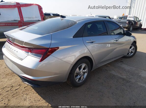 5NPLL4AG9MH044417 2021 HYUNDAI ELANTRA Silver უკანა მარჯვენა