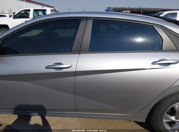 5NPLL4AG9MH044417 2021 HYUNDAI ELANTRA Silver 