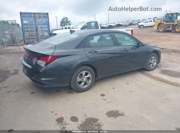 5NPLL4AG9MH047303 2021 HYUNDAI ELANTRA Gray Հետևի աջ