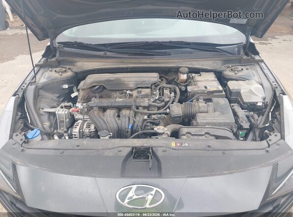 5NPLL4AG9MH047303 2021 HYUNDAI ELANTRA Gray Հետևի տեսք