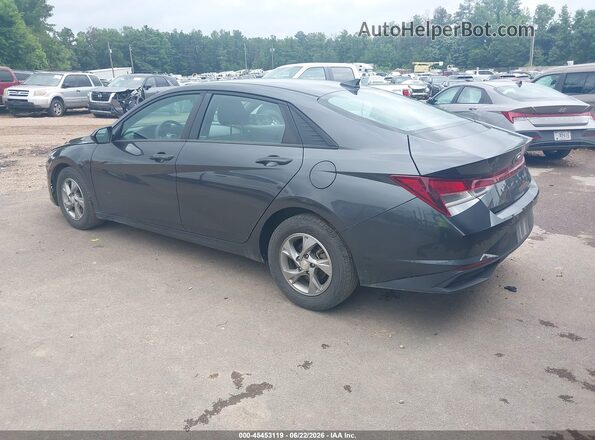 5NPLL4AG9MH047303 2021 HYUNDAI ELANTRA Gray Հետևի ձախ