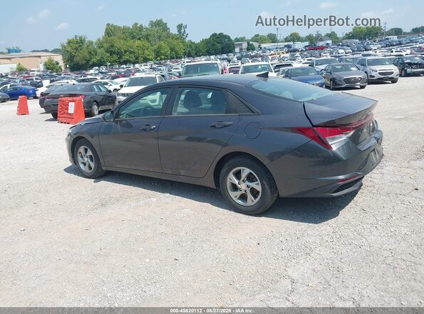 5NPLL4AG9MH047480 2021 HYUNDAI ELANTRA Gray Rear left