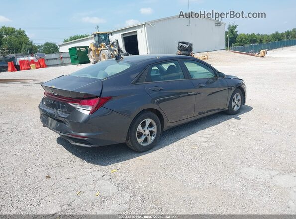 5NPLL4AG9MH047480 2021 HYUNDAI ELANTRA Gray Rear right