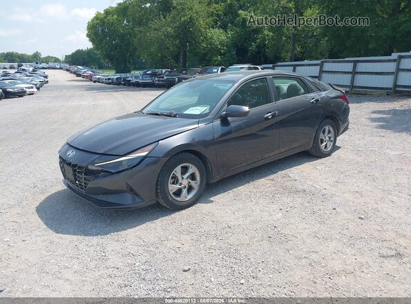 5NPLL4AG9MH047480 2021 HYUNDAI ELANTRA Gray Front left