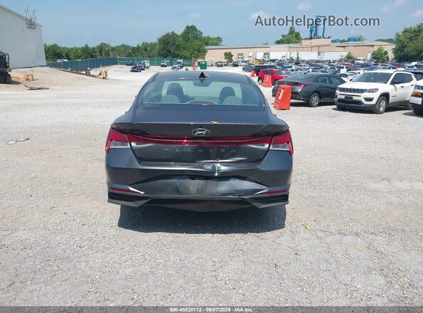 5NPLL4AG9MH047480 2021 HYUNDAI ELANTRA Gray 