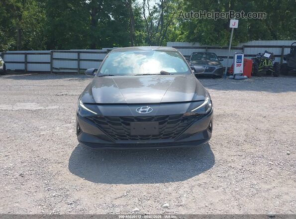 5NPLL4AG9MH047480 2021 HYUNDAI ELANTRA Gray Instrument cluster view