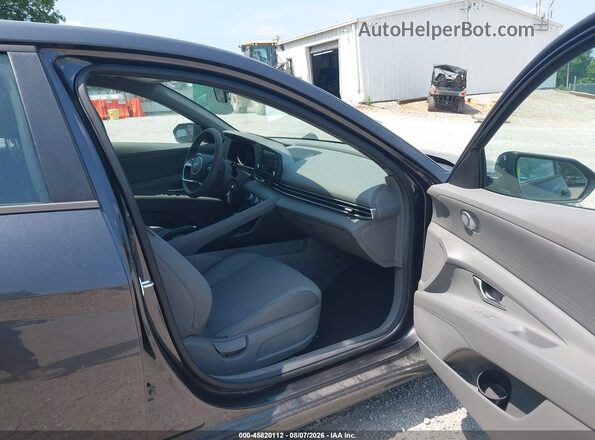5NPLL4AG9MH047480 2021 HYUNDAI ELANTRA Gray Front interior view