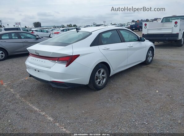 5NPLL4AG9MH049214 2021 HYUNDAI ELANTRA White Trasero derecho
