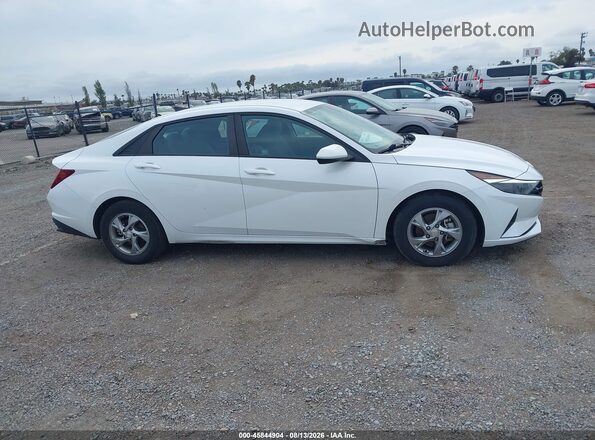 5NPLL4AG9MH049214 2021 HYUNDAI ELANTRA White Vista interior de 360 grados