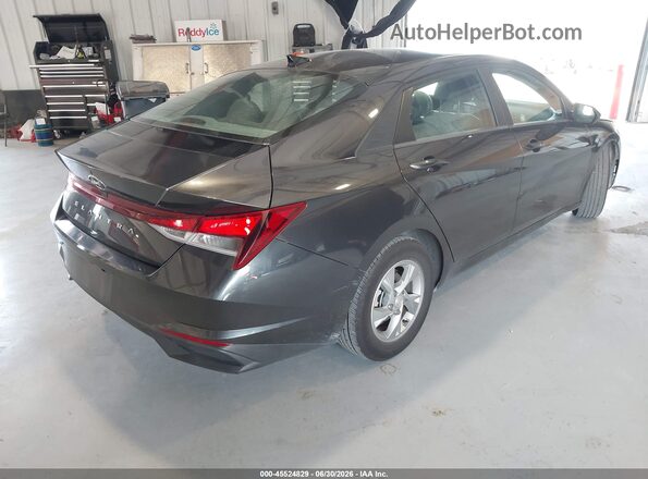 5NPLL4AG9MH049598 2021 HYUNDAI ELANTRA Gray Trasero derecho