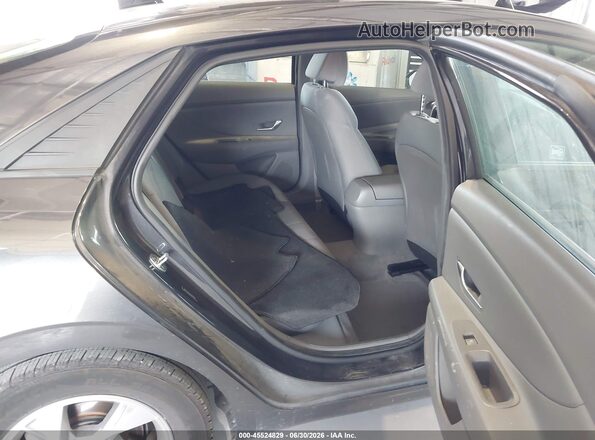5NPLL4AG9MH049598 2021 HYUNDAI ELANTRA Gray Vista de la etiqueta del VIN
