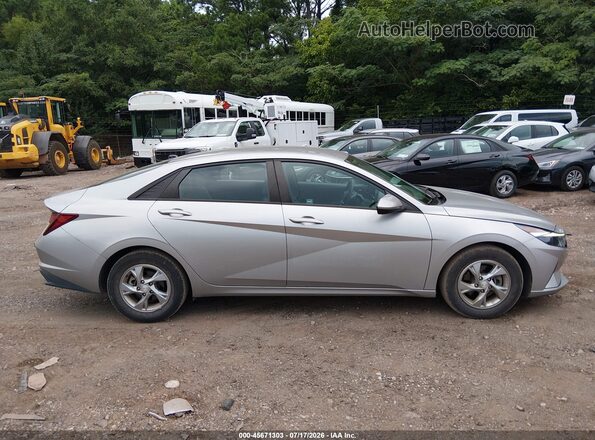 5NPLL4AG9MH050055 2021 HYUNDAI ELANTRA Silver უკანა სალონის ხედი