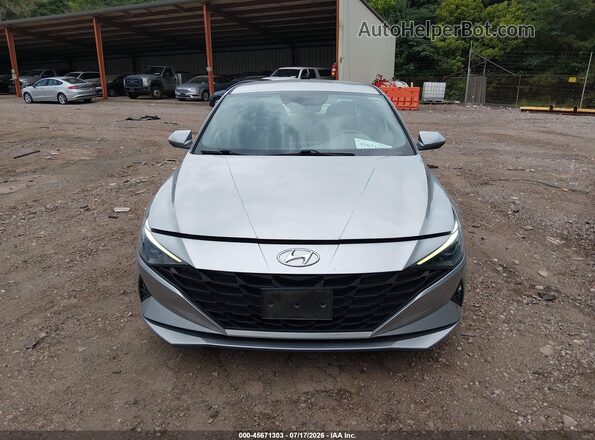 5NPLL4AG9MH050055 2021 HYUNDAI ELANTRA Silver ხელსაწყოთა პანელის ხედი