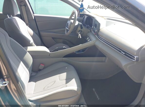 5NPLL4AG9MH050122 2021 HYUNDAI ELANTRA Gray Widok wnętrza z przodu