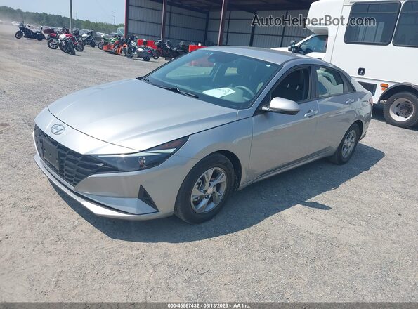 5NPLL4AGXMH045205 2021 HYUNDAI ELANTRA Gray Vista tres cuartos delantera izquierda