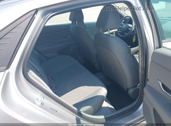5NPLL4AGXMH045205 2021 HYUNDAI ELANTRA Gray Vista de la etiqueta del VIN