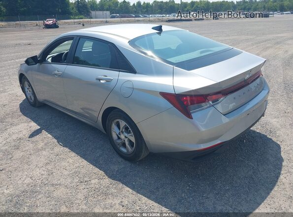 5NPLL4AGXMH045205 2021 HYUNDAI ELANTRA Gray Trasero izquierdo