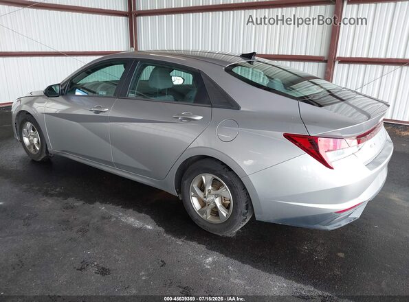 5NPLL4AGXMH045219 2021 HYUNDAI ELANTRA Silver უკანა მარცხენა