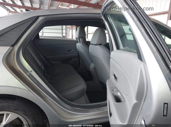 5NPLL4AGXMH045219 2021 HYUNDAI ELANTRA Silver VIN კოდის სტიკერის ხედი