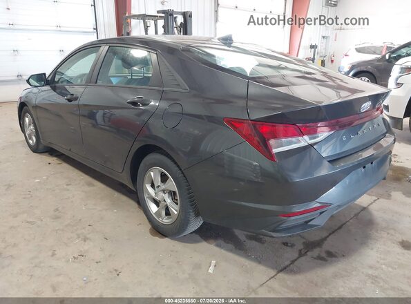 5NPLL4AGXMH046824 2021 HYUNDAI ELANTRA Gray უკანა მარცხენა