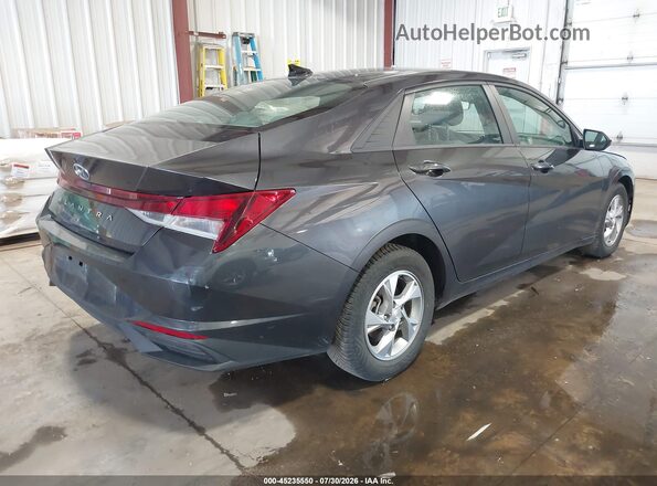 5NPLL4AGXMH046824 2021 HYUNDAI ELANTRA Gray უკანა მარჯვენა