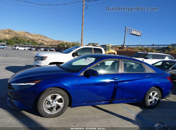 5NPLL4AGXMH048721 2021 HYUNDAI ELANTRA Blue Панорамний вид салону 360°