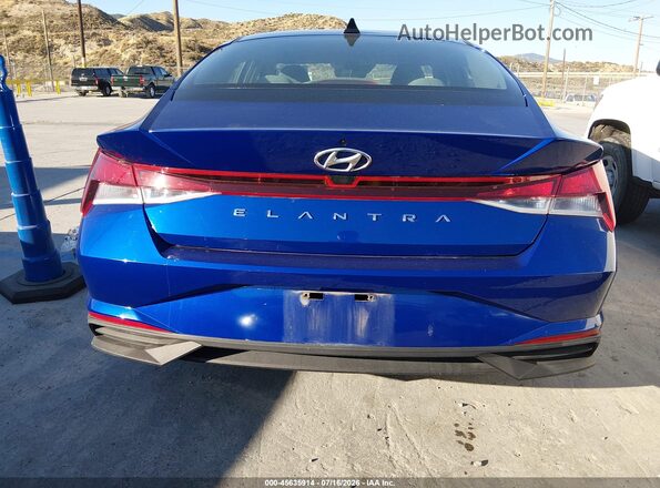 5NPLL4AGXMH048721 2021 HYUNDAI ELANTRA Blue 