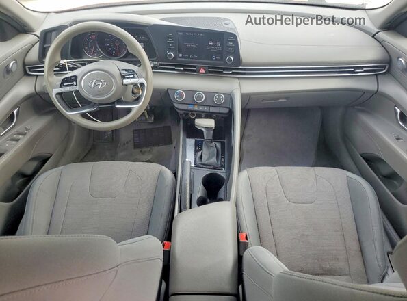 5NPLL4AGXMH049643 2021 HYUNDAI ELANTRA Red Առջևի վահանակի տեսք