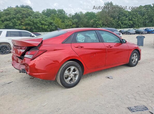 5NPLL4AGXMH049643 2021 HYUNDAI ELANTRA Red Հետևի աջ