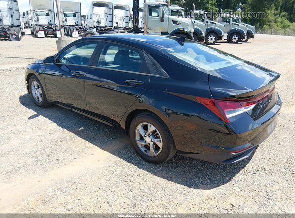 5NPLL4AGXMH049867 2021 HYUNDAI ELANTRA Black უკანა მარცხენა
