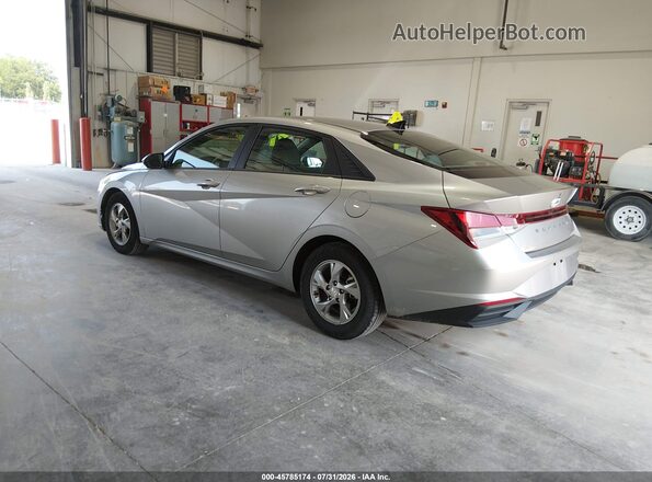 5NPLL4AGXMH050372 2021 HYUNDAI ELANTRA Silver Trasero izquierdo