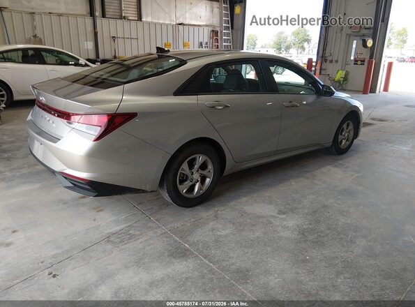 5NPLL4AGXMH050372 2021 HYUNDAI ELANTRA Silver Trasero derecho