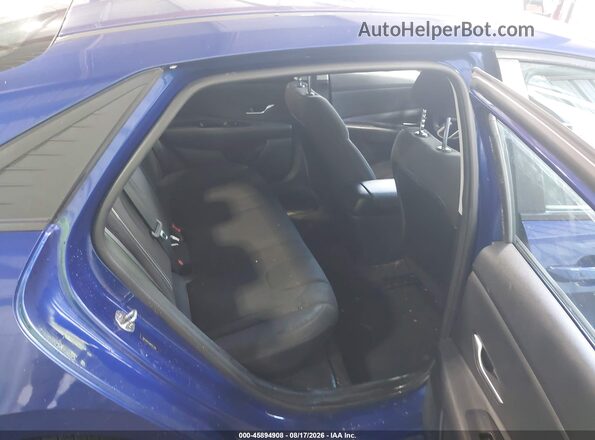 5NPLM4AG0MH021380 2021 HYUNDAI ELANTRA Blue VIN კოდის სტიკერის ხედი