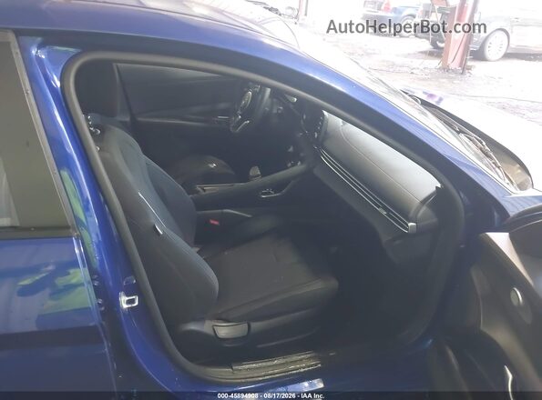 5NPLM4AG0MH021380 2021 HYUNDAI ELANTRA Blue წინა სალონის ხედი