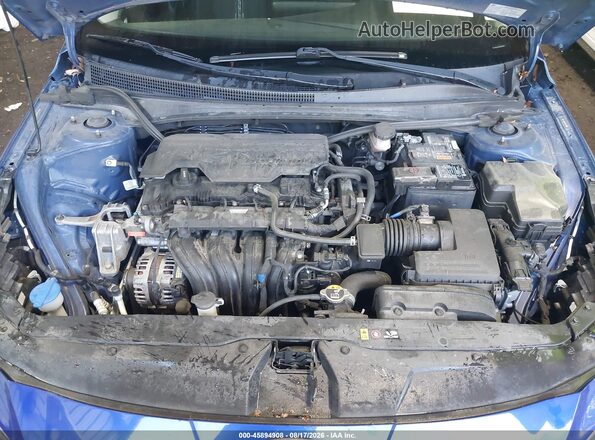 5NPLM4AG0MH021380 2021 HYUNDAI ELANTRA Blue უკანა ხედი
