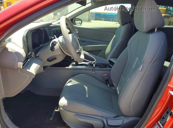 5NPLM4AG0NH081418 2022 HYUNDAI ELANTRA Red Vista interior delantera