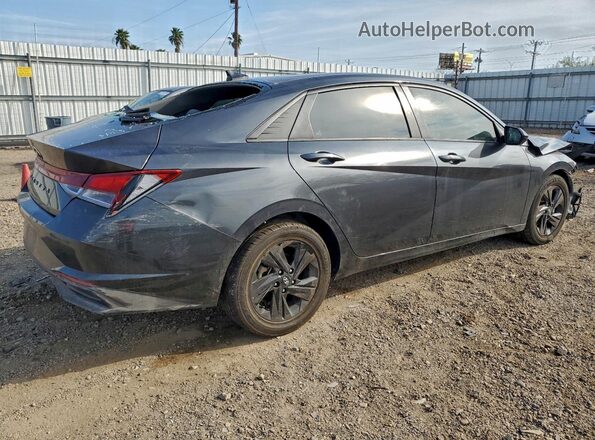 5NPLM4AG1MH009500 2021 HYUNDAI ELANTRA Черный Задняя правая четверть