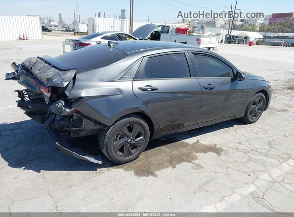 5NPLM4AG1MH051813 2021 HYUNDAI ELANTRA Black Tył prawy