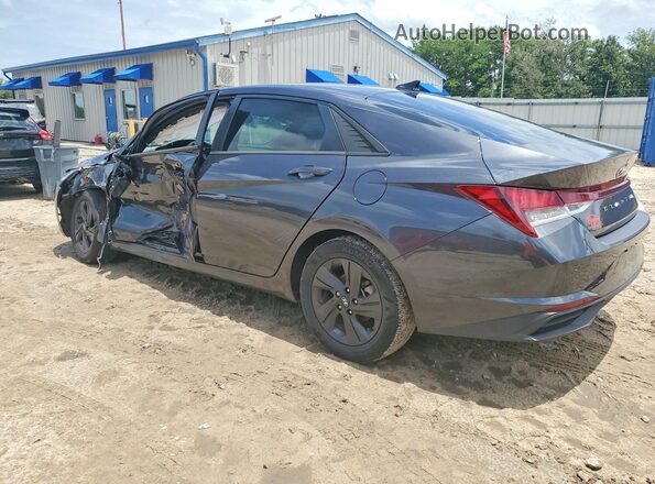 5NPLM4AG1NH069987 2022 HYUNDAI ELANTRA Gray Հետևի ձախ