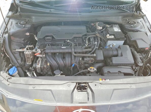 5NPLM4AG1NH069987 2022 HYUNDAI ELANTRA Gray Սալոնի հետևի տեսք