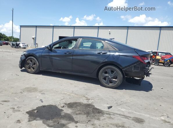 5NPLM4AG1NH070573 2022 HYUNDAI ELANTRA Black Rear left