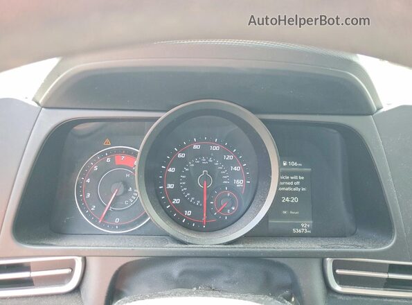 5NPLM4AG1NH070573 2022 HYUNDAI ELANTRA Black Instrument cluster view